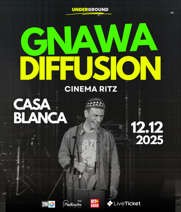 Gnawa Diffusion en concert à Casablanca