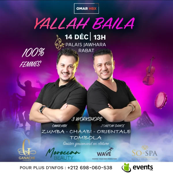 Yallah Baila  - Événement 100% Femmes