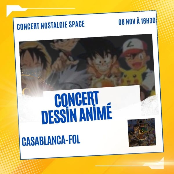 Concert Casablanca Dessin Animé