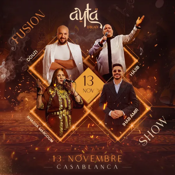 AYTA D’BLADI — SOIRÉE 13 NOVEMBRE