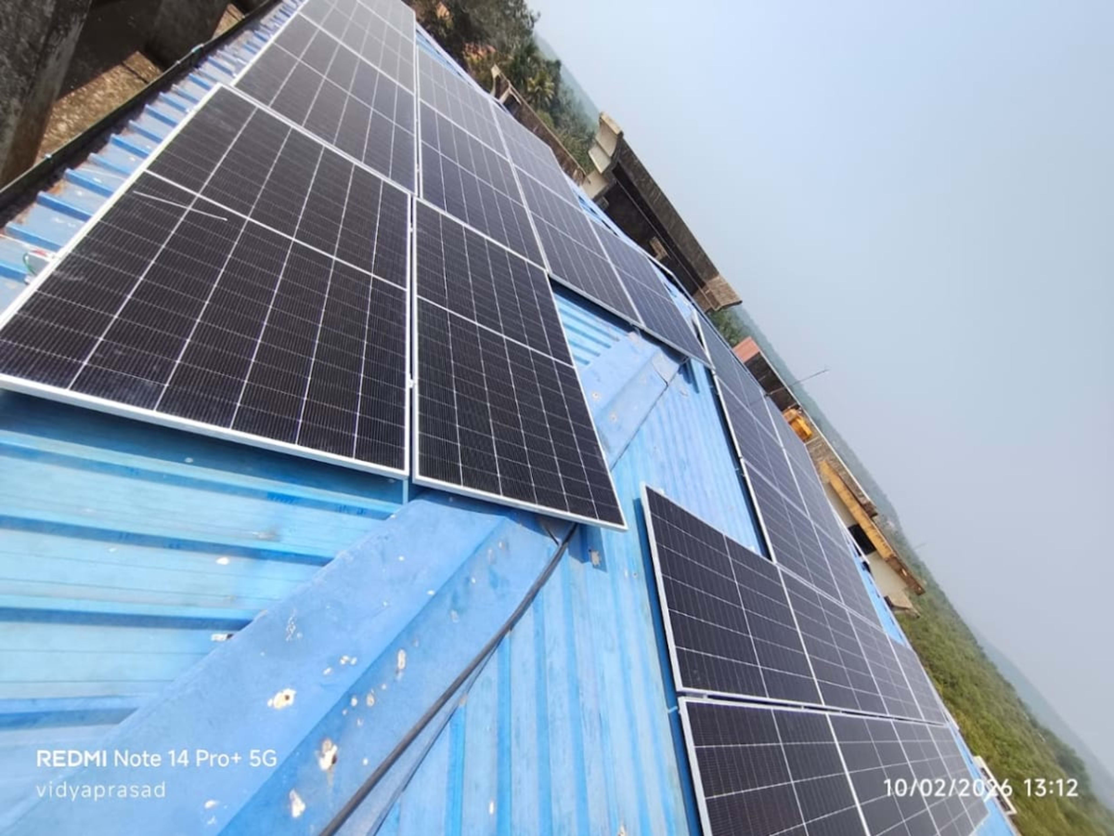 40 Kw System With Feston And Goldi Topcon panels — solar installation in Uttara Kannada