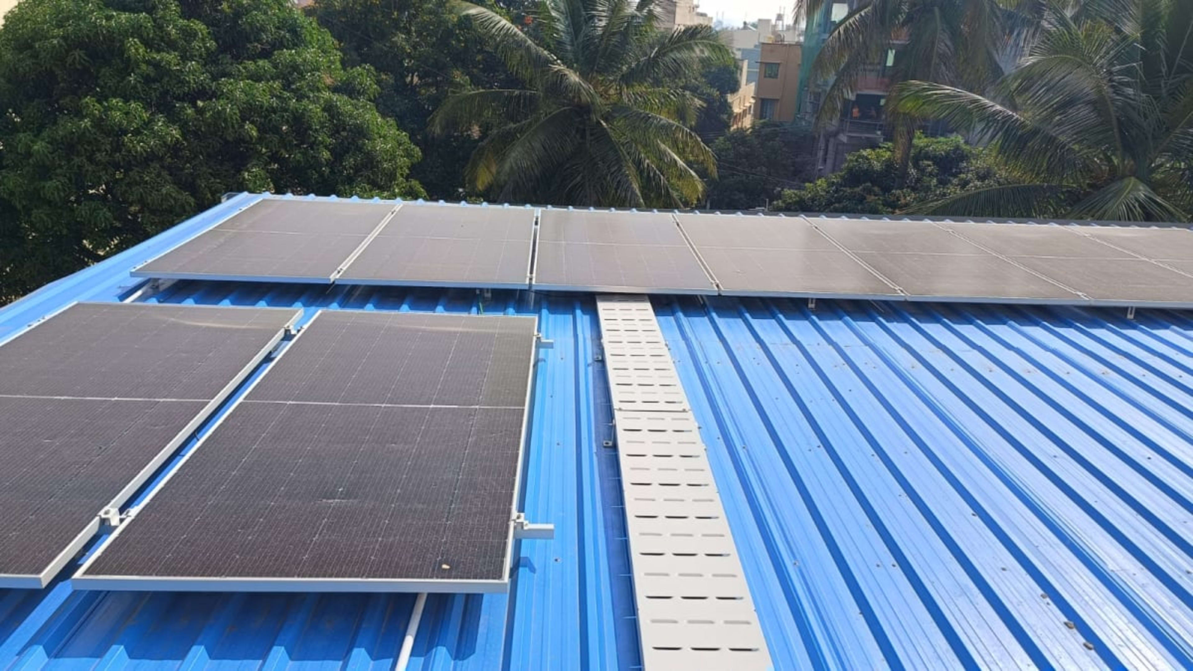 5kW Residential Solar Installation with ₹78,000 subsidy under PM Surya Ghar Yojana at OMBR Layout, Bangalore — installed by SMAPP Analytics LLP