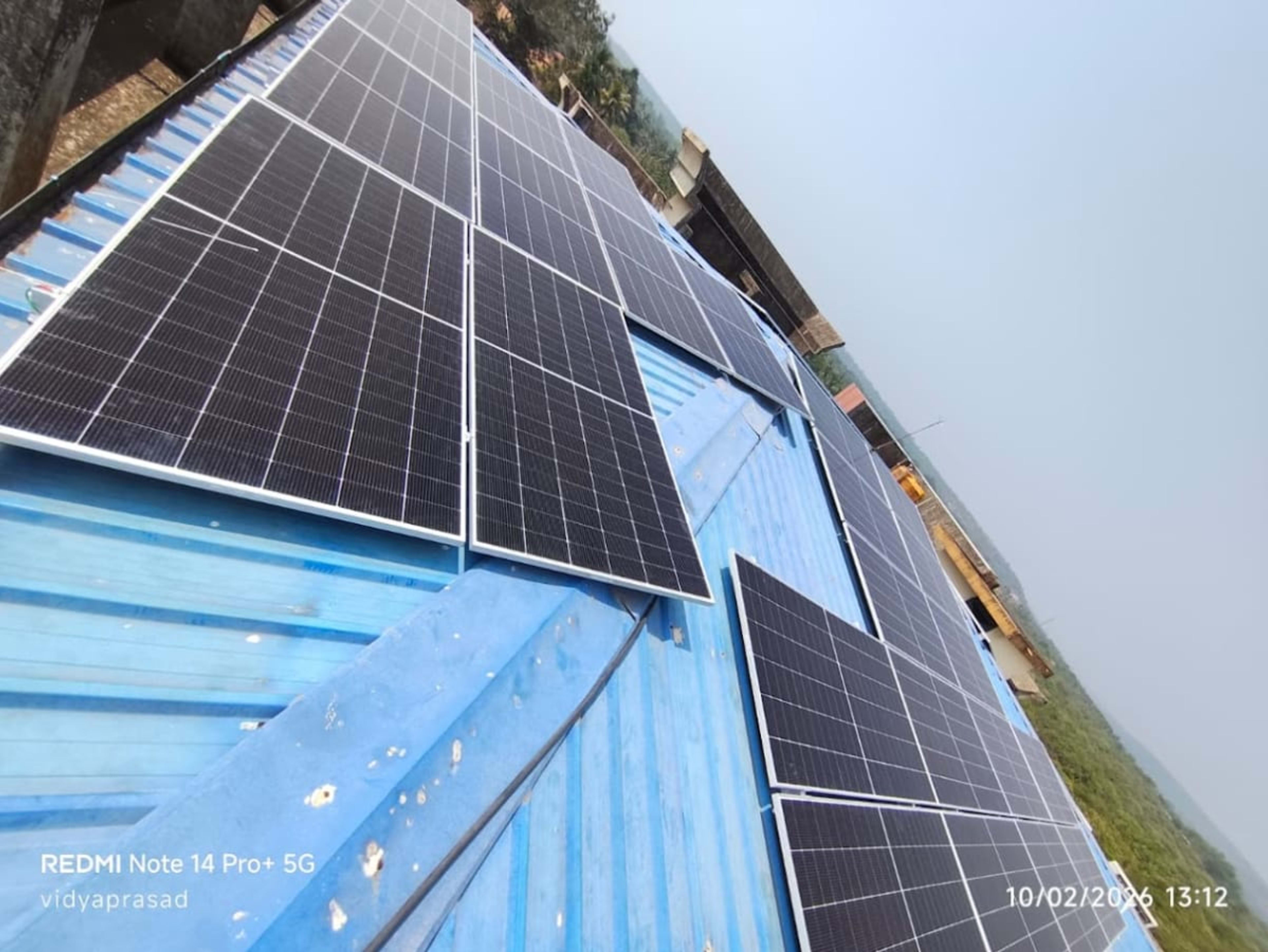 40 Kw System With Feston And Goldi Topcon panels — installed by Mahati enterprises