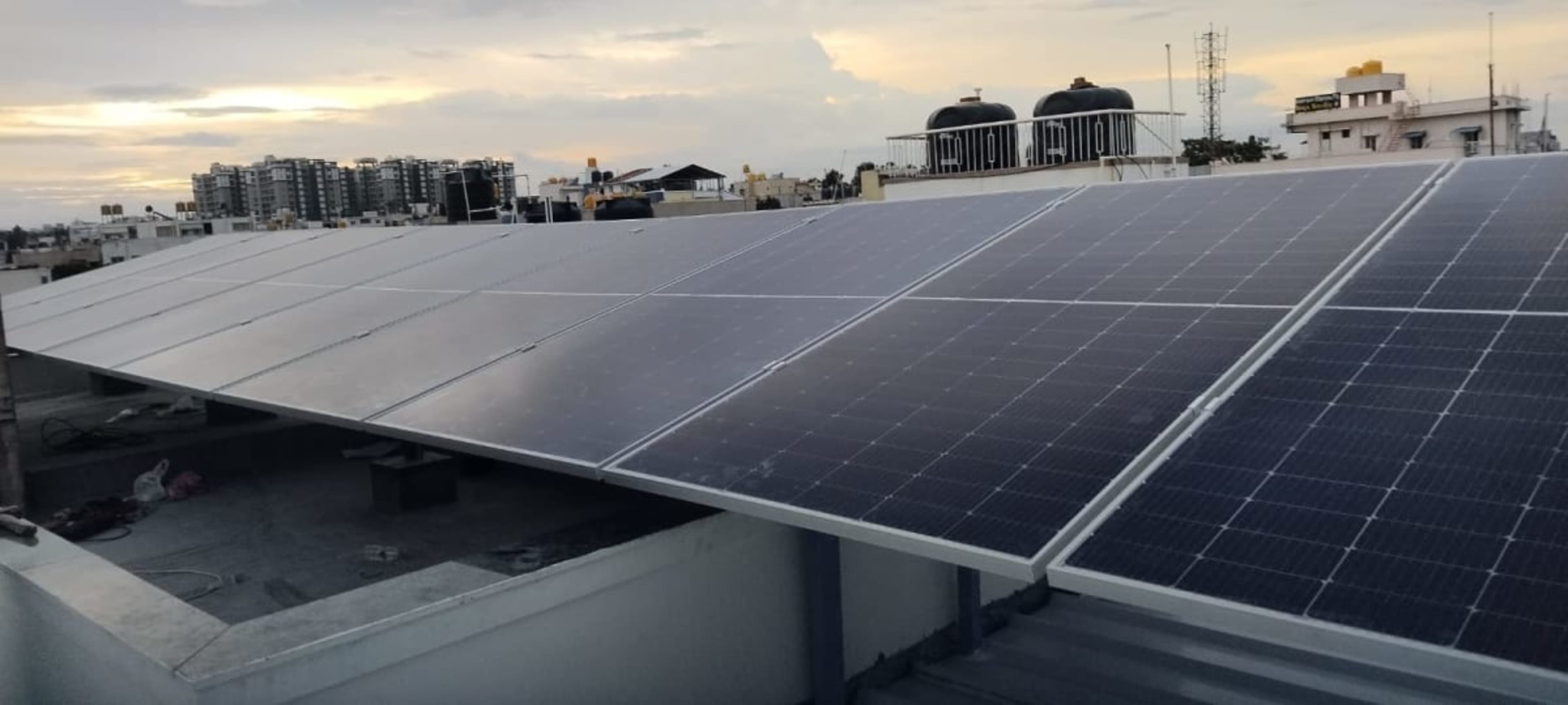 4.86 kW Residential Solar Installation with ₹78,000 subsidy under PM Surya Ghar Yojana at HSR Layout, Bangalore — installed by SMAPP Analytics LLP