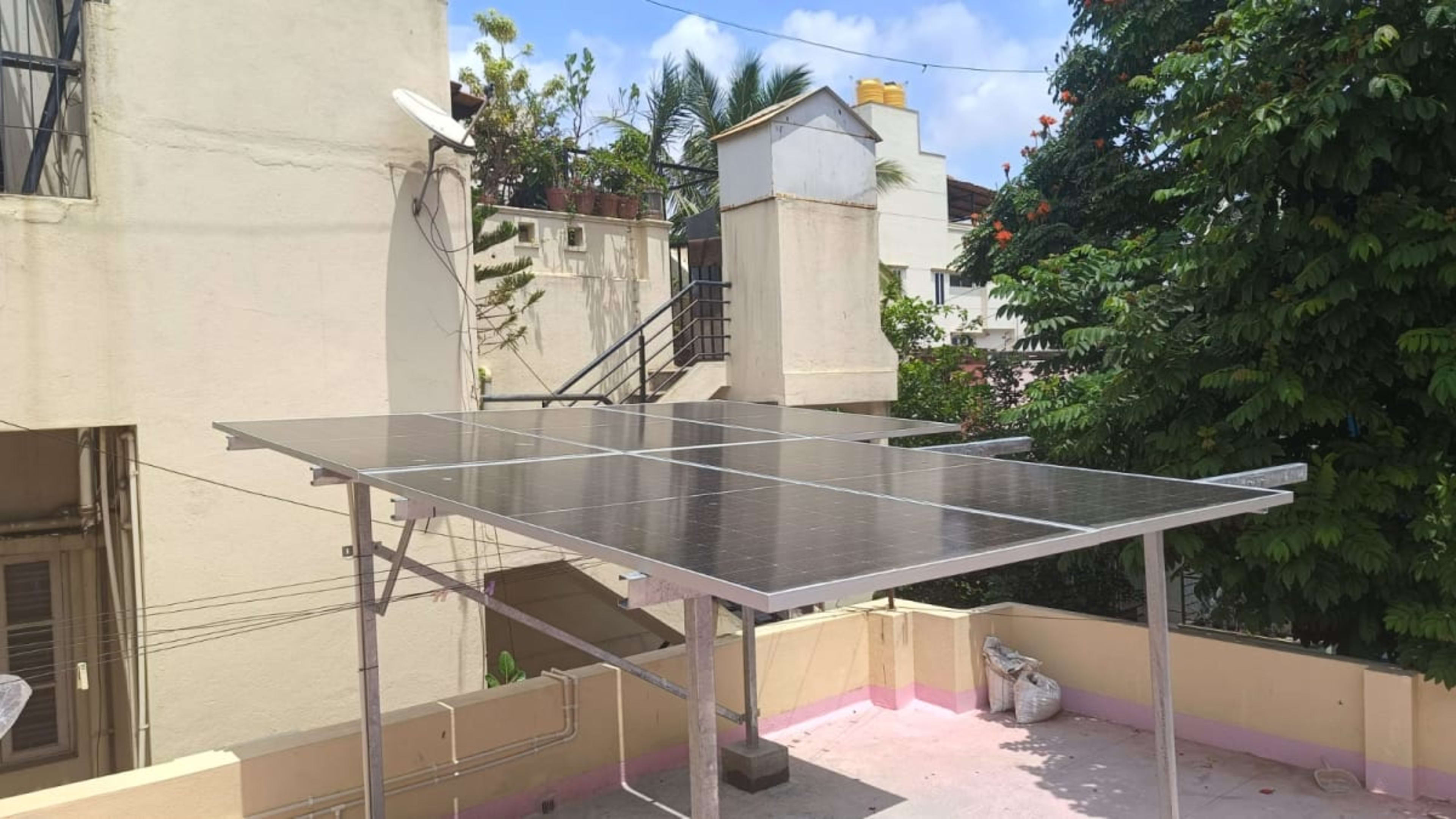 2.7 kW Residential Solar Installation with ₹71,700.00 subsidy under PM Surya Ghar Yojana at BTM Layout, Bangalore — installed by SMAPP Analytics LLP