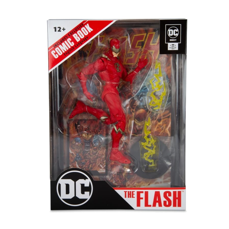 The Flash Barry Allen W/ Comic (Page Punchers Series) | McFarlane Toys | 7"