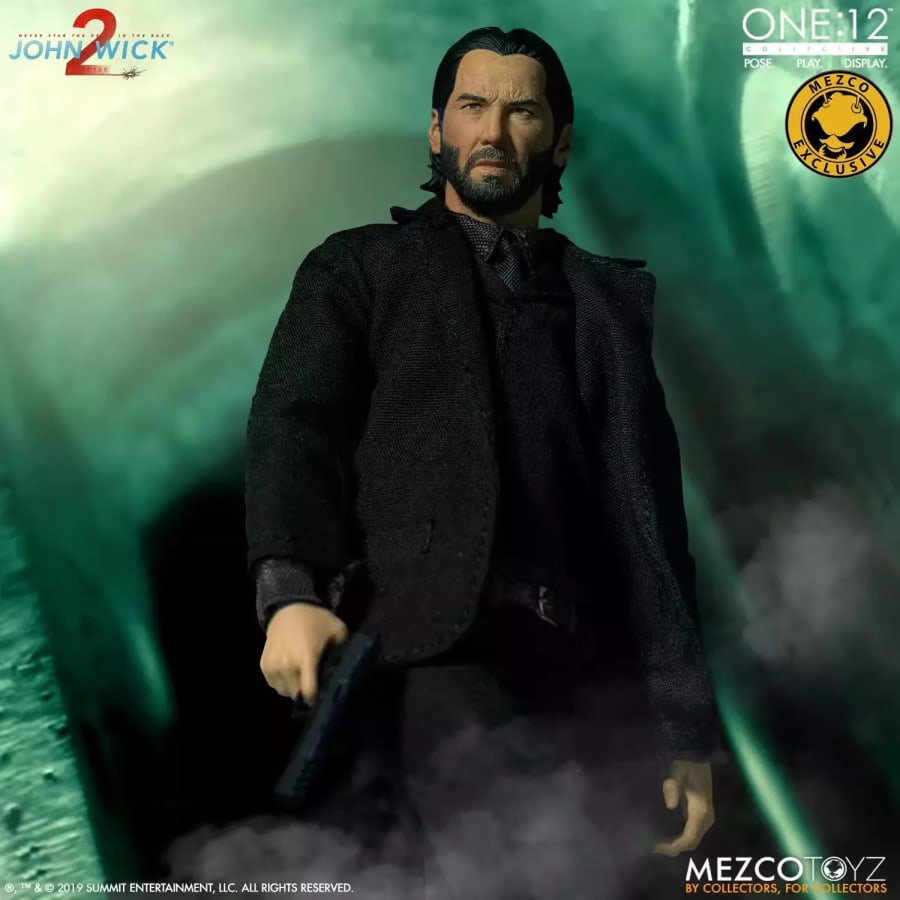 Mezco One 12 Collective 6" John Wick Deluxe Edition