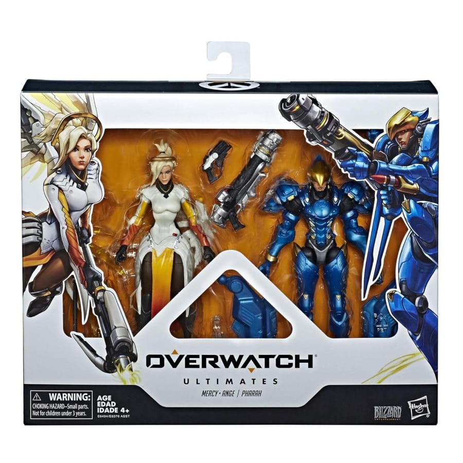 Overwatch Ultimates Series Pharah and Mercy Dual Pack | 6 Inch