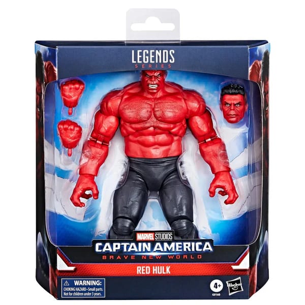 Marvel Legends Captain America: Brave New World Red Hulk Deluxe