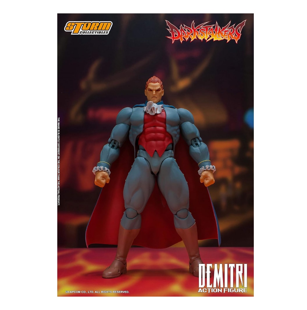 Darkstalkers Demitri Maximoff 1/12 Scale Figure