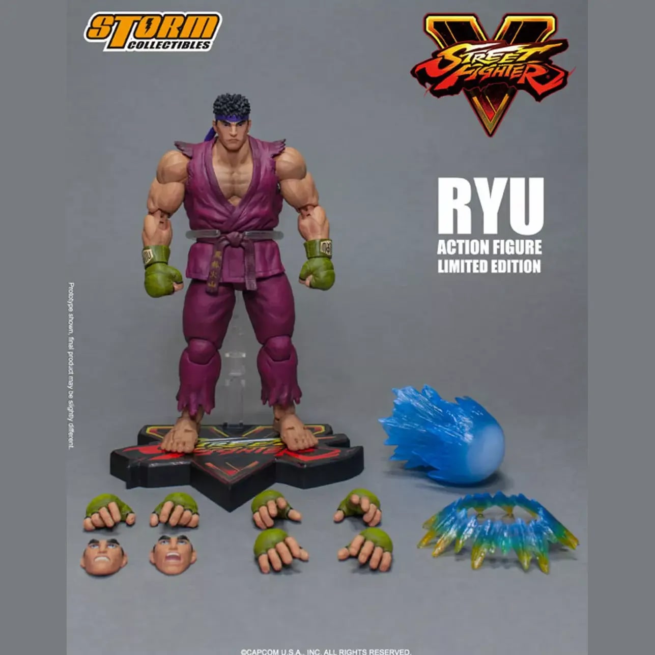 Street Fighter V Storm Collectibles Toy Ryu 7" Action Figure Special Version