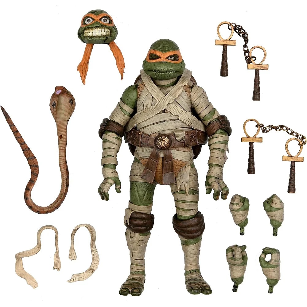 NECA Universal Monsters x Teenage Mutant Ninja Turtles Michelangelo