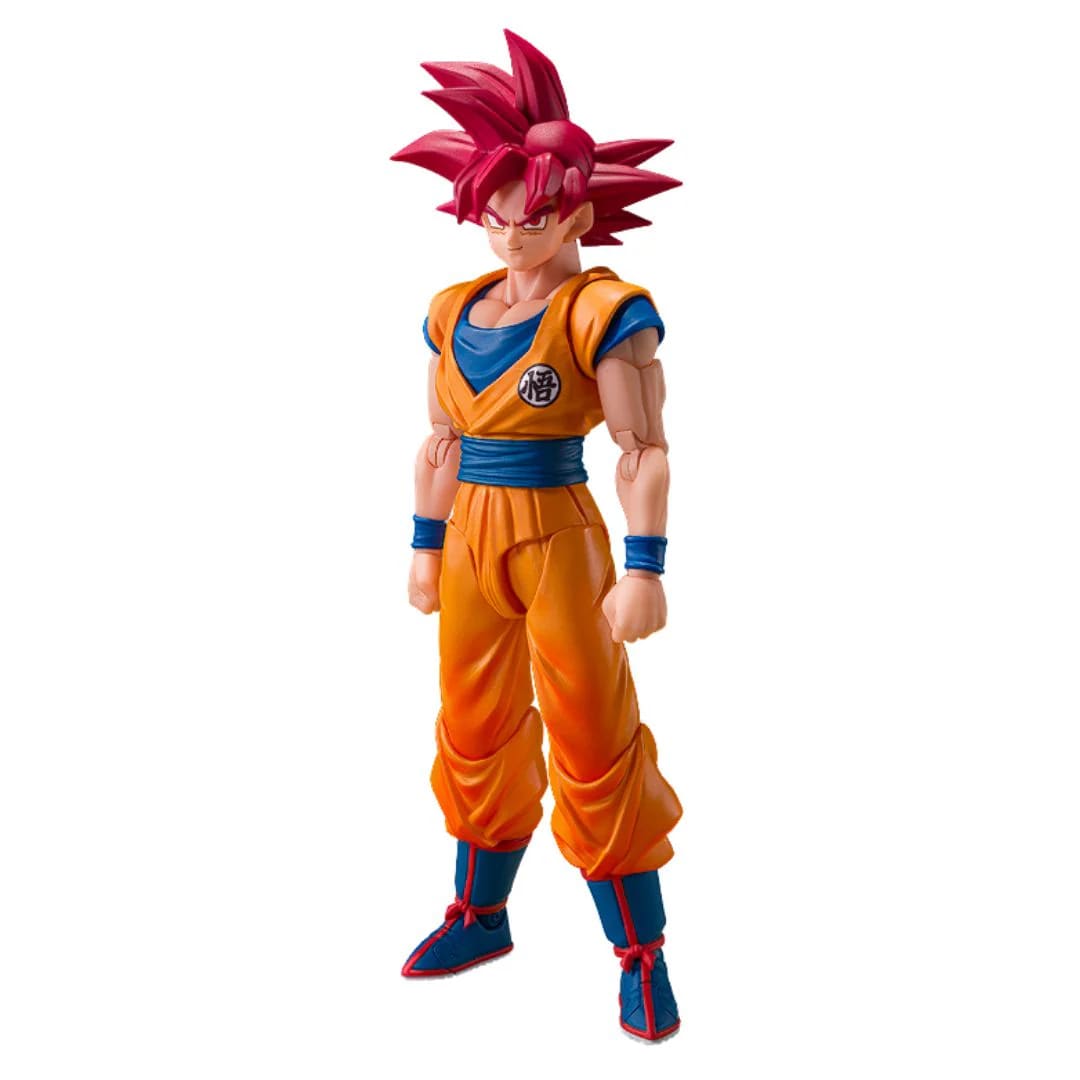 Dragon Ball Z Super Saiyan God Son Goku (God Aura) S.H.Figuarts By Tamashii Nations