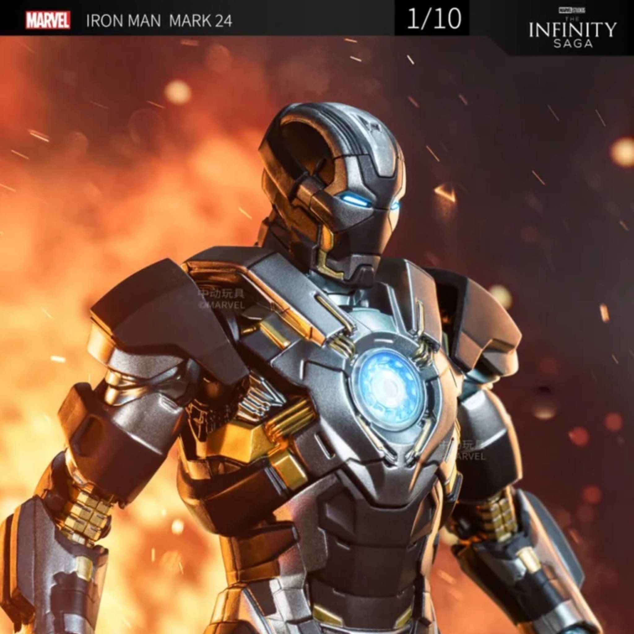 ZD Toys Iron Man 3 Iron Man Mark XXIV