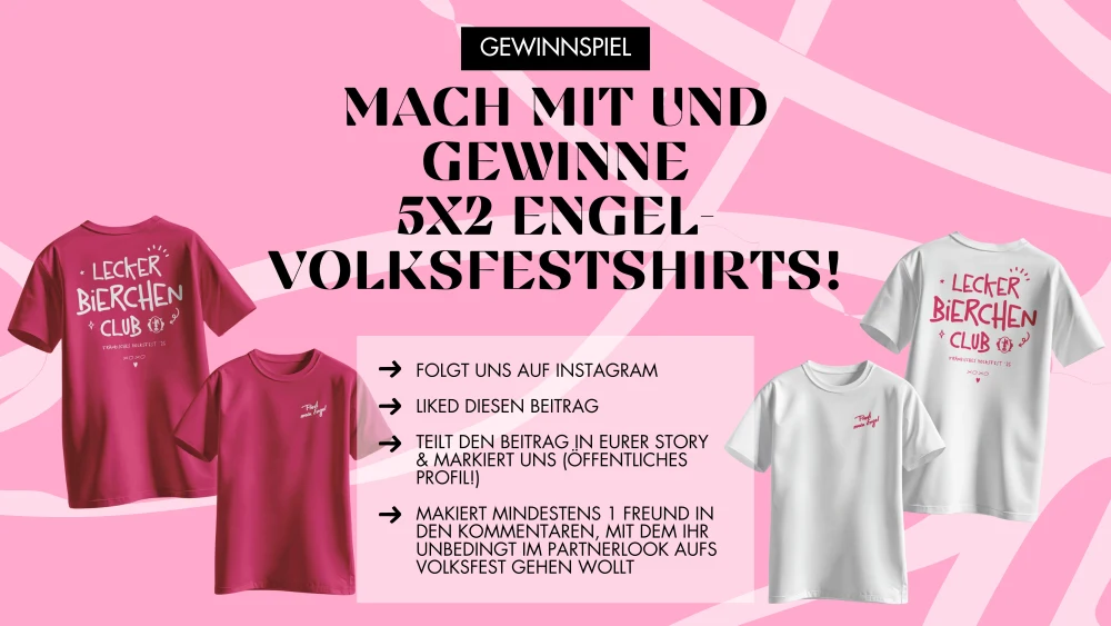 5x2 Volksfestshirts gewinnen Titelbild Gewinnspiel Volksfestshirts 5x2