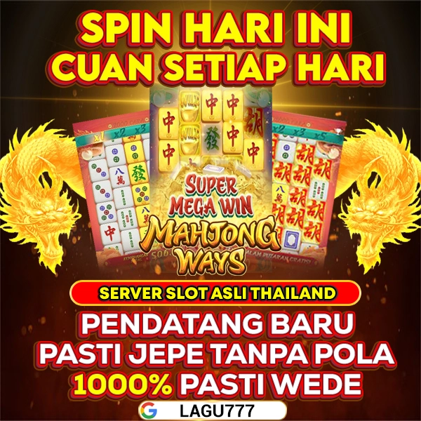 LAGU777 : Agen Slot Gacor Terbaik Mudah Maxwin Hari ini