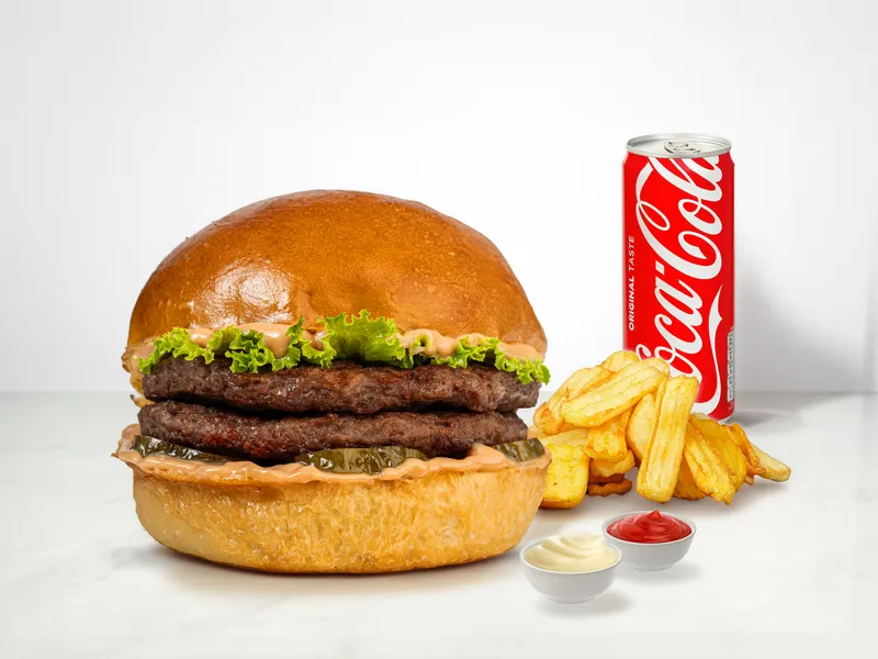 Hamburger MenüBurger - Red Bunder