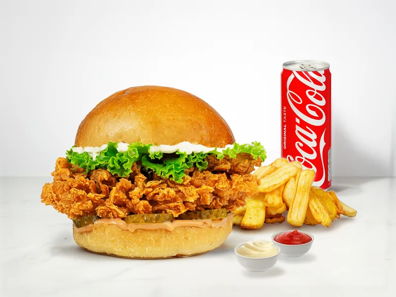 Chicken Trüf Burger MenüBurger - Red Bunder