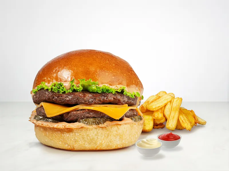 CheeseburgerBurger - Red Bunder