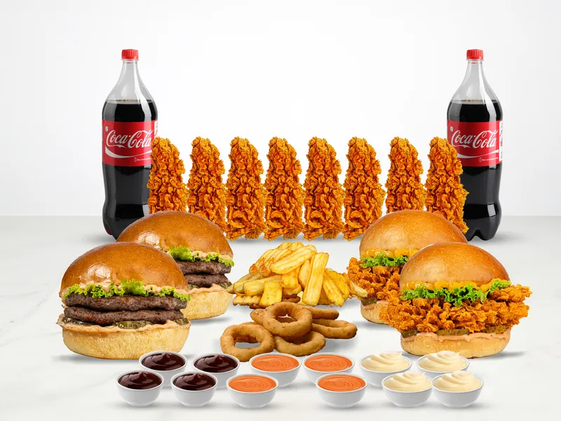 Red Alert Mix MenüBurger - Red Bunder