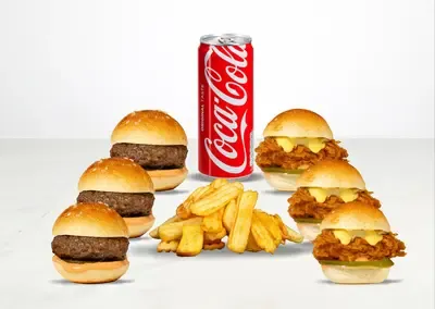 Doyumluk Mini Mix MenüBurger - Red Bunder