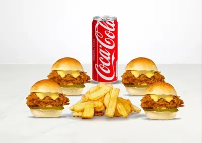 Tadımlık Mini Tavuk MenüBurger - Red Bunder