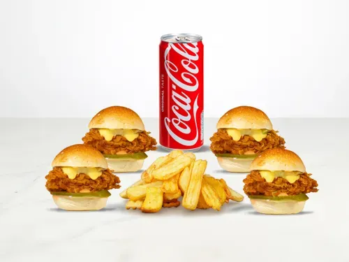 Tadımlık Mini Tavuk MenüBurger - Red Bunder