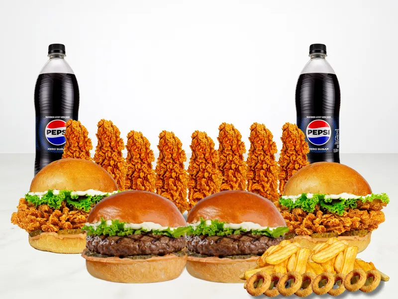 Red Alert Mix MenüBurger - Red Bunder