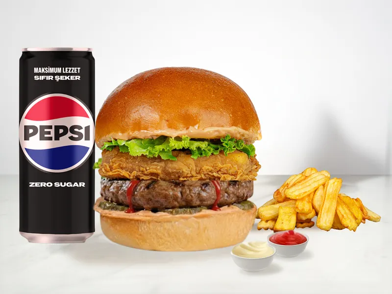 Cheese Sufle Burger MenüBurger - Red Bunder