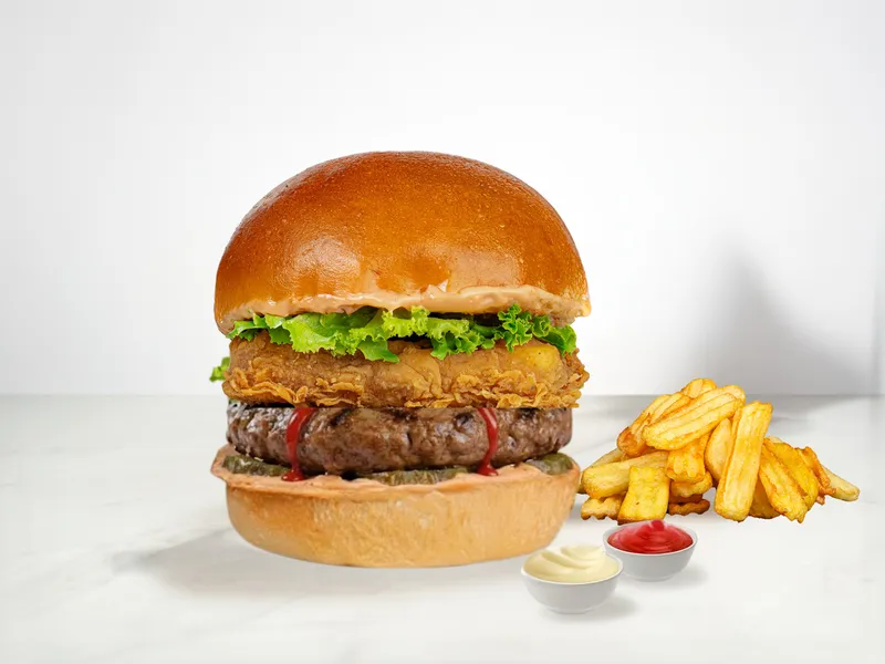 Cheese Sufle BurgerBurger - Red Bunder