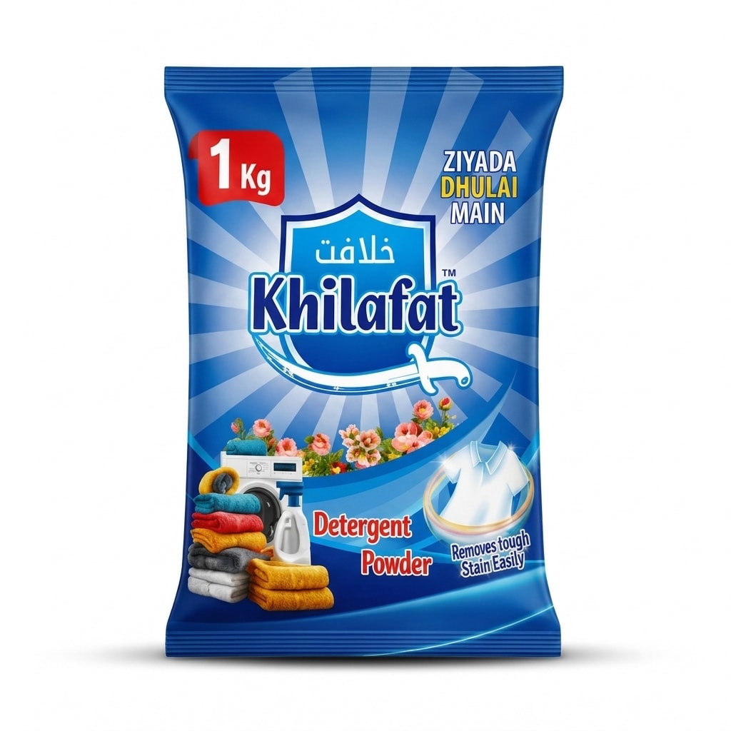 Khilafat Detergent Powder 1kg pack