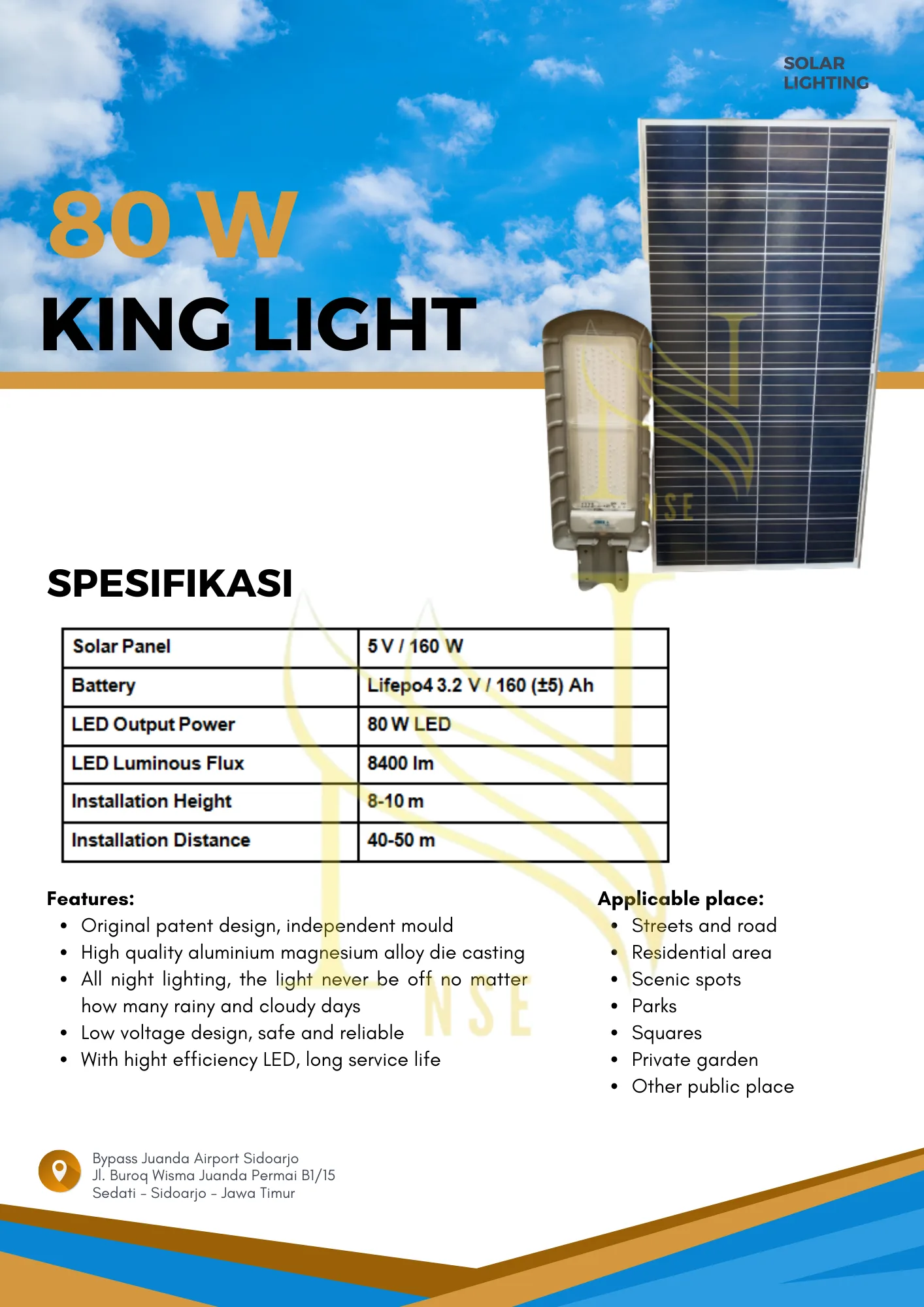 King Light 40W, 60W, 80W, 100W Gallery 4