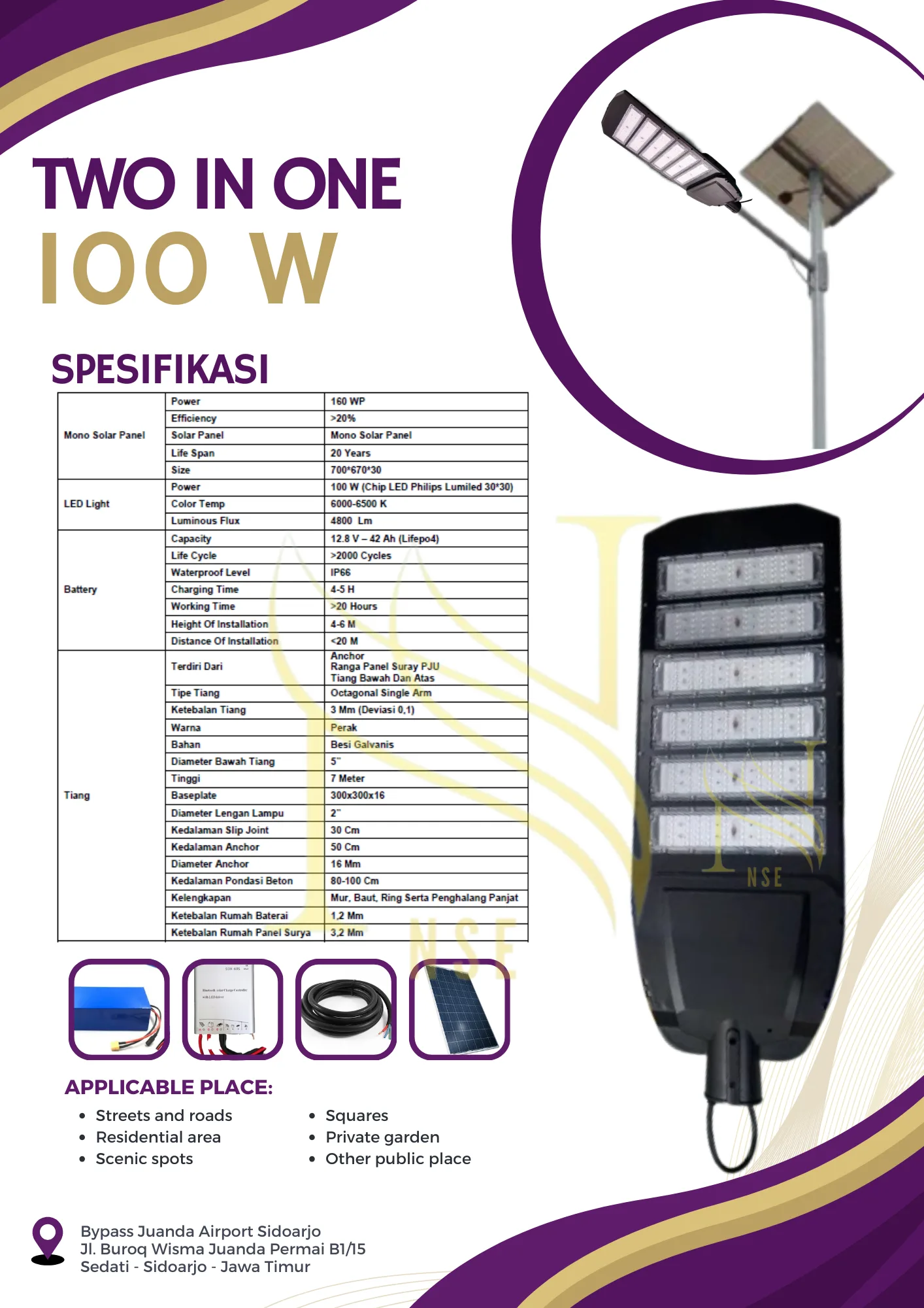 Night Moon 40W, 60W, 80W, 100W Gallery 5