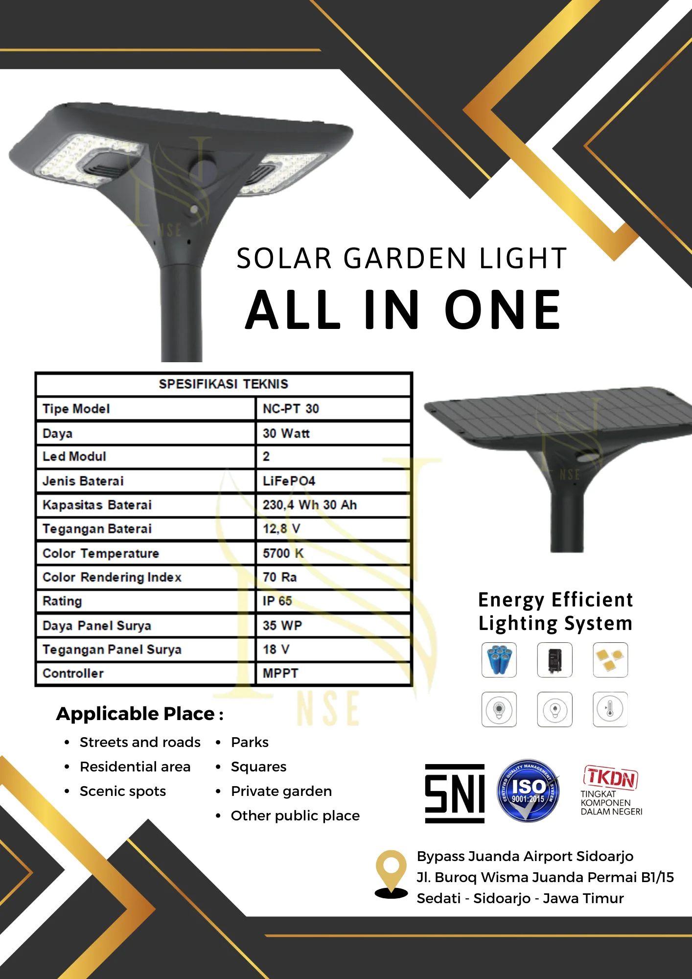 Solar Garden Light