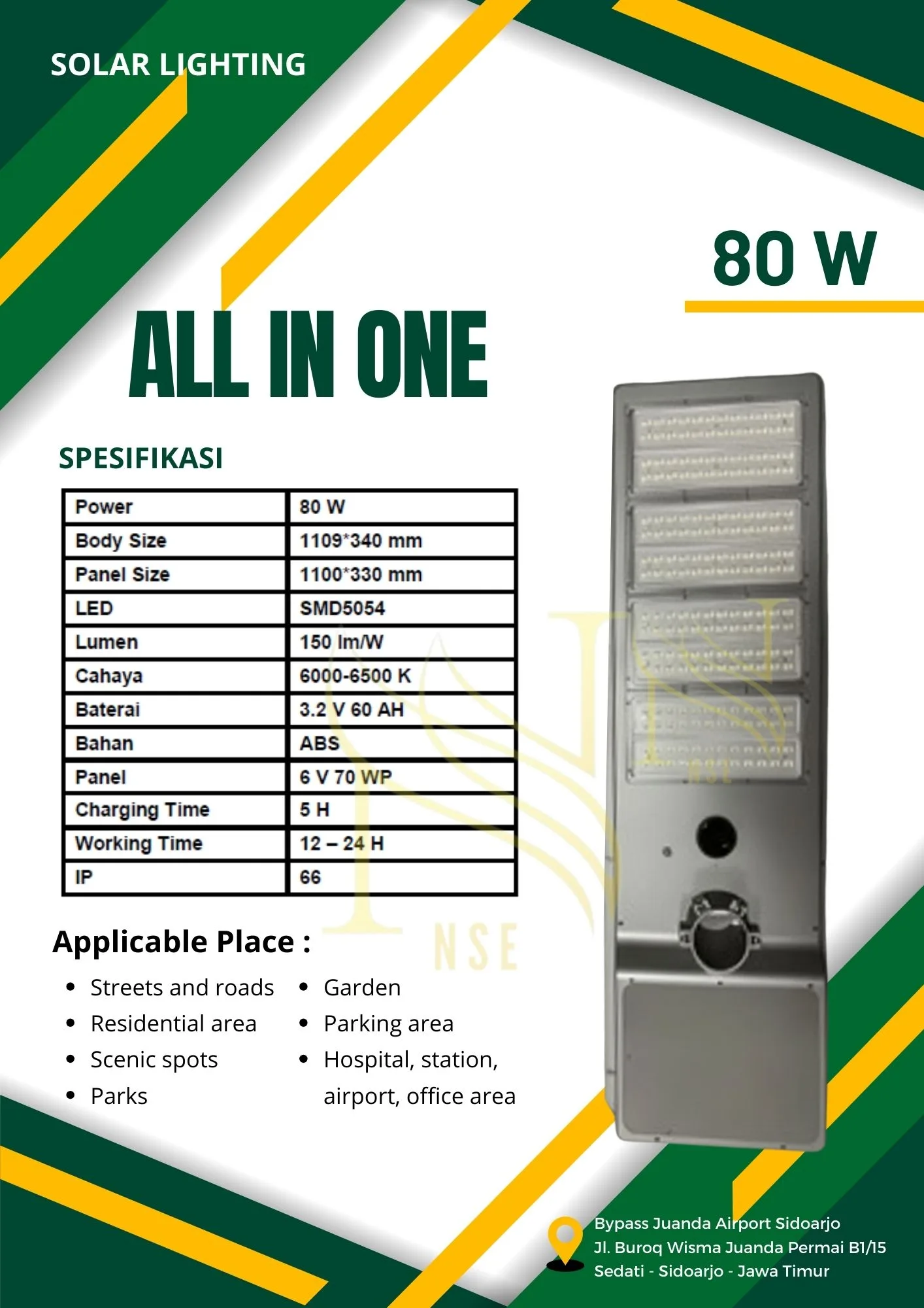 All in One 80W, 100W