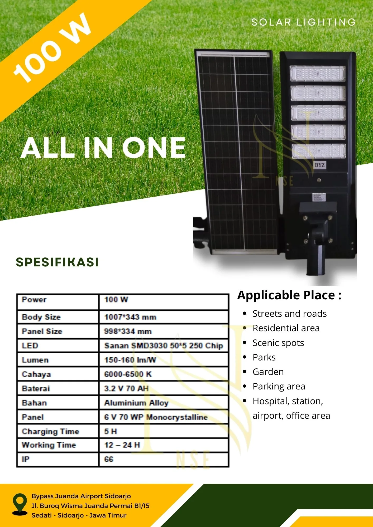All In One Black Series 100W, 120W