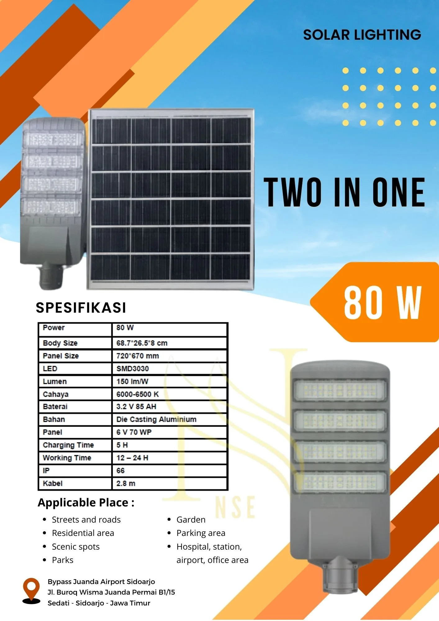 Two in One 80W, 100W, 120W