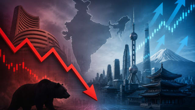 From 5th to 7th: Why India Is Losing the Stock Market Race Against Asian Rivals