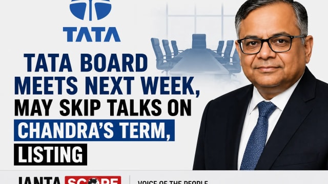 Tata Board to Meet Next Week; Discussions on Chandra's Term and Listing Plans May Be Deferred