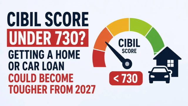 CIBIL Score Below 730? Home and Car Loan Approvals Could Get Tougher from 2027