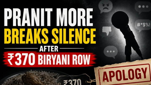 Pranit More Apologises After ₹370 Biryani Row, Says ‘I Deserve This Hate’