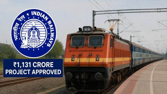 Indian Railways Approves ₹1,131 Crore Project to Enhance Train Operations in Bihar, West Bengal & Jharkhand