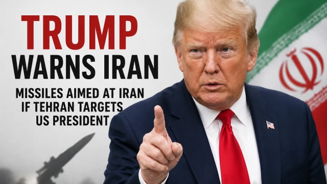 Trump Warns Iran of Massive Missile Strike if Tehran Targets US President