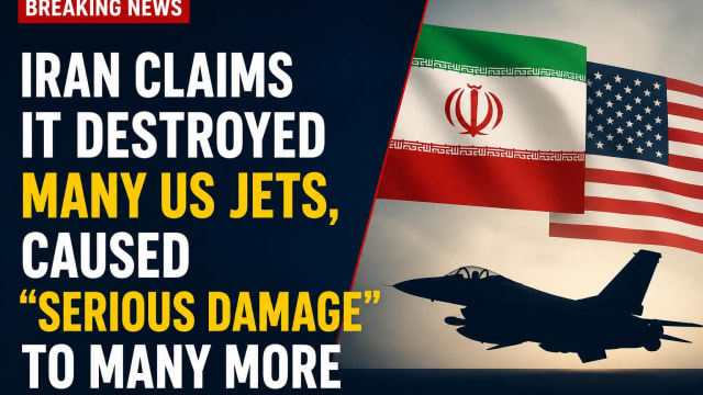 Iran Claims Strikes Damaged Multiple U.S. Military Aircraft; Independent Verification Pending