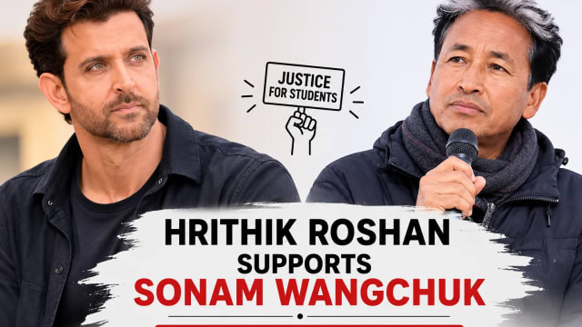 Hrithik Roshan Supports Sonam Wangchuk's Hunger Strike, Calls for Justice for Students