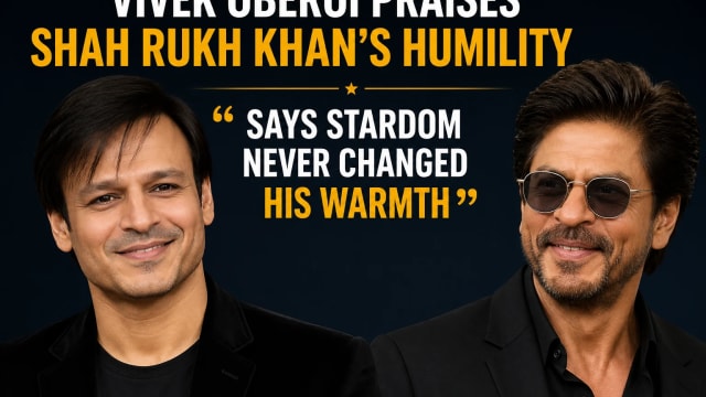 Vivek Oberoi Praises Shah Rukh Khan's Humility, Says Stardom Never Changed His Warmth.