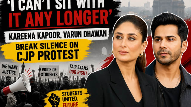 Kareena Kapoor and Varun Dhawan Speak Out on CJP Student Protests, Call for Dialogue and Accountability