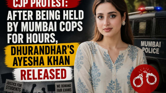 Ayesha Khan Released After Hours in Mumbai Police Custody During CJP Protest