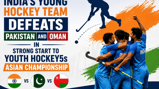 India's Young Hockey Team Defeats Pakistan and Oman in Strong Start to Youth Hockey5s Asian Championship