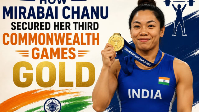 How Mirabai Chanu Secured Her Historic Third Commonwealth Games Gold for India